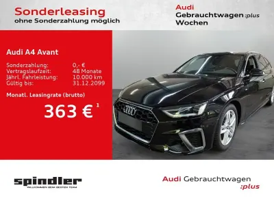 Gebraucht Audi A4 S-Line 163 PS (119 kW) 2023 Mythosschwarz metallic Kombi