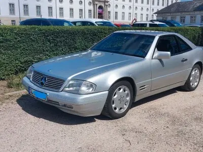 Gebraucht Mercedes SL320 231 PS (169 kW) 1995 Silber Cabrio