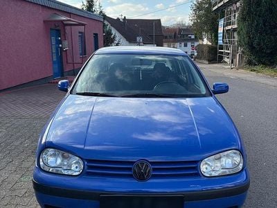 Gebraucht VW Golf IV 1998 Blau Kleinwagen