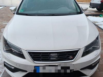 Gebraucht Seat Leon FR 125 PS (91 kW) 2018 Weiß Limousine