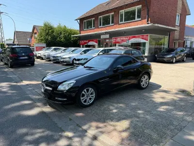Gebraucht Mercedes SLK200 184 PS (135 kW) 2012 Schwarz Cabrio