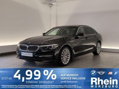Gebraucht BMW 520 190 PS (139 kW) 2020 Black sapphire metallic Limousine