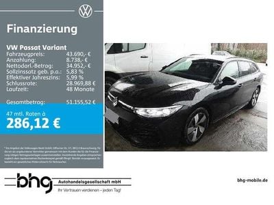 Gebraucht VW Passat R-line 193 PS (141 kW) 2025 Schwarz Kombi