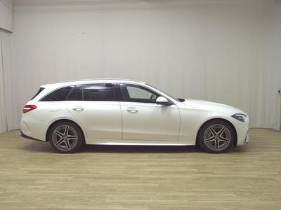 Gebraucht Mercedes C220 AMG line 220 PS (161 kW) 2023 Weiss Kombi