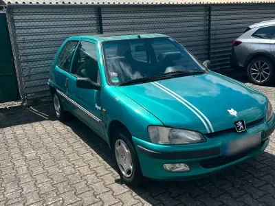 Gebraucht Peugeot 106 60 PS (44 kW) 1998 Grün Kleinwagen