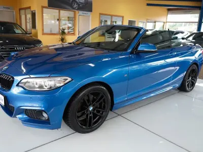 Gebraucht BMW 220 Sport Line 190 PS (139 kW) 2015 Blau Cabrio