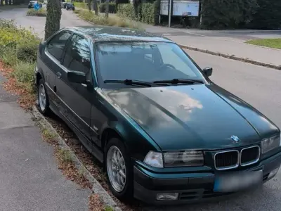 Gebraucht BMW 316 102 PS (75 kW) 1998 Grün Coupé