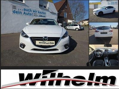 Gebraucht Mazda 3 Nakama 105 PS (77 kW) 2017 Satinweiß metallic (metallic) Limousine