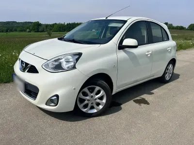 Gebraucht Nissan Micra 80 PS (58 kW) 2016 Weiß Kleinwagen