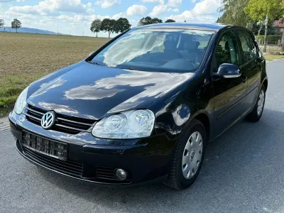Gebraucht VW Golf V Goal 2007 Schwarz Limousine