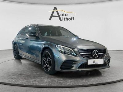 Usata Mercedes C220 AMG line 194 CV (142 kW) 2018 Grigio Berlina