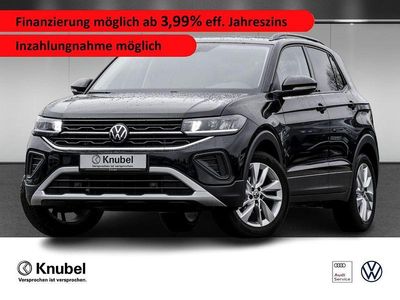 Gebraucht VW T-Cross Goal 95 PS (69 kW) 2025 Schwarz SUV