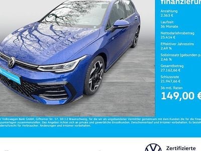 Gebraucht VW Golf VIII R-line 150 PS (110 kW) 2025 Lapiz blue metallic Limousine