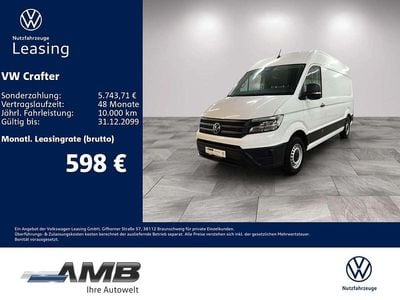 Usata VW Crafter 140 CV (102 kW) 2024 Bianco Furgone