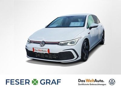Pure white Gebraucht 2021 VW Golf VIII GTI Limousine | 34.440 € (Teuer)