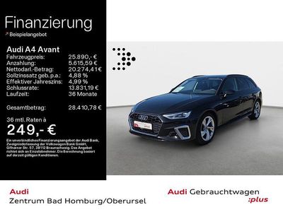 Usata Audi A4 S-Line 163 CV (119 kW) 2023 Nero Station wagon