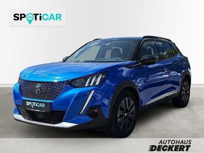 Blau Gebraucht 2020 Peugeot e-2008 GT SUV | 17.990 € (Fairer Preis)