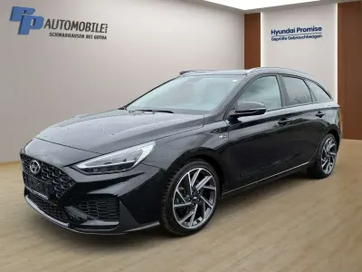 Brugt Hyundai i30 N Line 160 HK (117 kW) 2022 Sort Stationcar