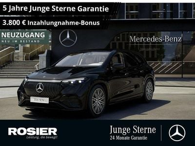 Schwarz / obsidianschwarz Gebraucht 2024 Mercedes EQS580 Premium Plus SUV | 114.885 €