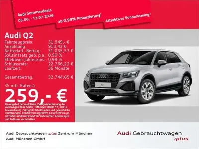Gebraucht Audi Q2 Advanced Plus 150 PS (110 kW) 2025 Florettsilber metallic SUV