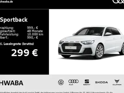 Neu Audi A1 Sportback Sport 116 PS (85 kW) 2026 Weiß Kleinwagen