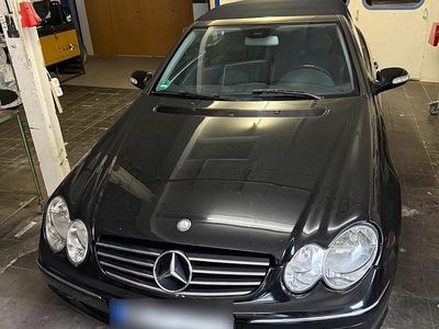 Gebraucht Mercedes CLK200 163 PS (119 kW) 2003 Schwarz Cabrio