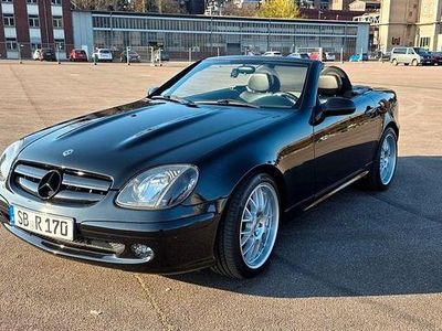 Gebraucht Mercedes SLK230 197 PS (144 kW) 2001 Schwarz Cabrio
