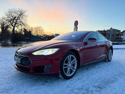 Gebraucht Tesla Model S 225 kW (306 PS) 2013 Rot Kleinwagen