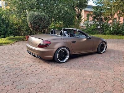 Gebraucht Mercedes SLK55 AMG AMG 360 PS (264 kW) 2005 Silber Cabrio