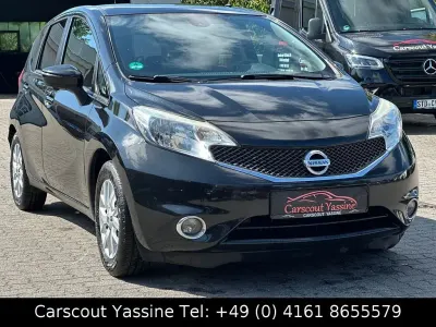 Gebraucht Nissan Note 360º 80 PS (58 kW) 2014 Schwarz Kleinwagen