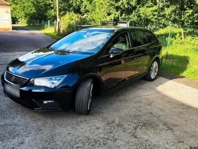 Używany Seat Leon ST Beats 179 KM (131 kW) 2018 Czarny Kombi