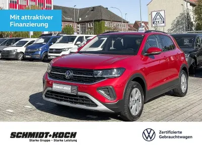 Second-hand VW T-Cross Life 95 CP (69 kW) 2024 Roșu SUV