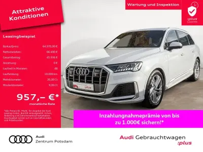 Gebraucht Audi SQ7 Ambiente 507 PS (372 kW) 2022 Gletscherweiß metallic SUV