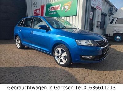 Gebraucht Skoda Rapid Ambition 95 PS (69 kW) 2019 Blau Kleinwagen