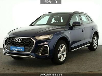 Gebraucht Audi Q5 S-Line 204 PS (150 kW) 2022 Navarrablau metallic SUV