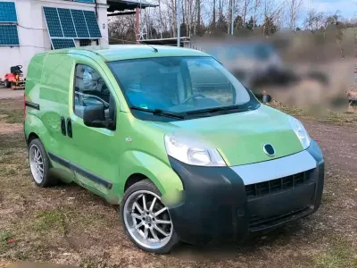 Gebraucht Fiat Fiorino 75 PS (55 kW) 2008 Grün Van / Kleinbus