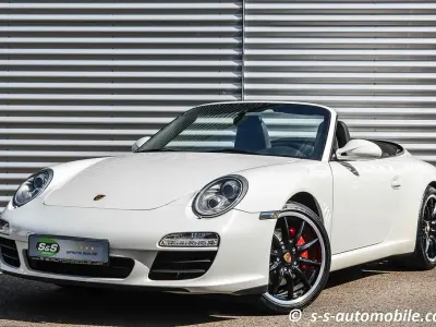 Gebraucht Porsche 911 Carrera S Cabriolet Chrono 385 PS (283 kW) 2011 Weiß Cabrio