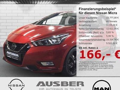 Second-hand Nissan Micra N-TEC 101 CP (74 kW) 2020 Roșu Hatchback