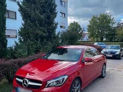 Second-hand Mercedes CLA180 122 CP (89 kW) 2017 Roșu Berlinǎ