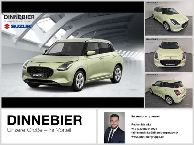 Neu Suzuki Swift Comfort 83 PS (61 kW) 2026 Coll yellow metallic Kleinwagen