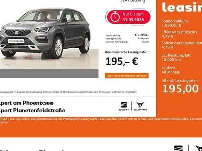 Neu Seat Ateca Style 150 PS (110 kW) 2026 Grau SUV
