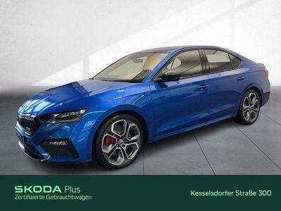 Gebraucht Skoda Octavia RS 245 PS (180 kW) 2022 Raceblau metallic Limousine