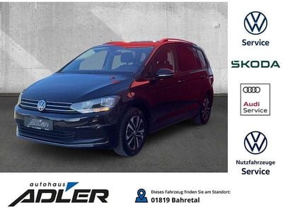 Gebraucht VW Touran IQ Drive 116 PS (85 kW) 2019 Schwarz Van / Kleinbus