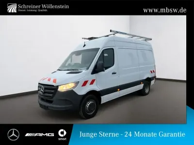 Gebraucht Mercedes Sprinter 163 PS (119 kW) 2021 Arktikweiß Van