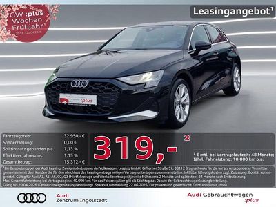 Gebraucht Audi A3 Advanced Plus 150 PS (110 kW) 2025 Mythosschwarz metallic Limousine