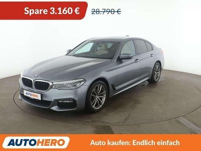 Usata BMW 520 M Sport 190 CV (139 kW) 2017 Blu Berlina