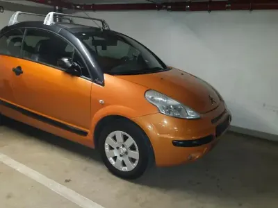Gebraucht Citroën C3 Style 68 PS (50 kW) 2007 Orange Cabrio