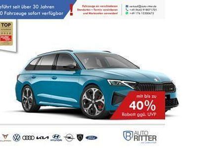 Neu Skoda Octavia RS 265 PS (194 kW) 2026 Blau Kombi
