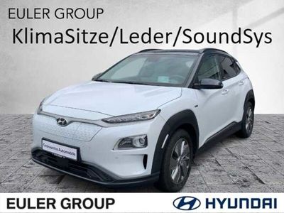 gebraucht Hyundai Kona EV150 Premium HUD KlimaSit/Leder SoundSys LED Scheinwerferreg. Apple CarPlay
