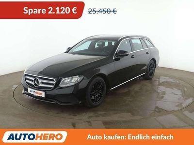Gebraucht Mercedes E250 Avantgarde 211 PS (155 kW) 2019 Schwarz baltic black Kombi